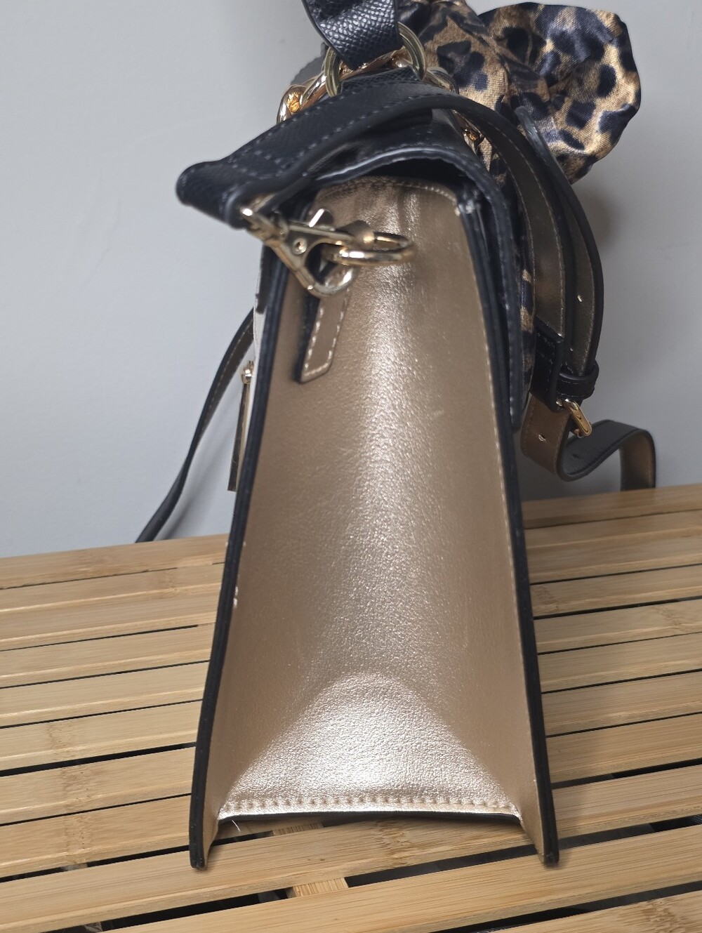 Aldo Colorblock Satchel - Picture 6 of 16